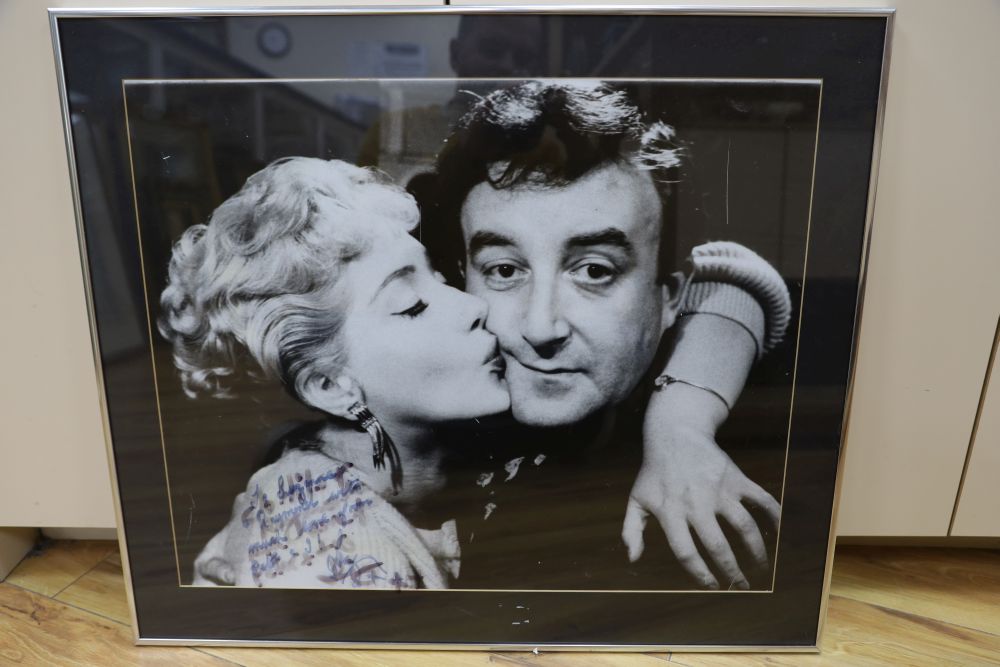 Peter Sellers, signed photograph, 46 x 56cm